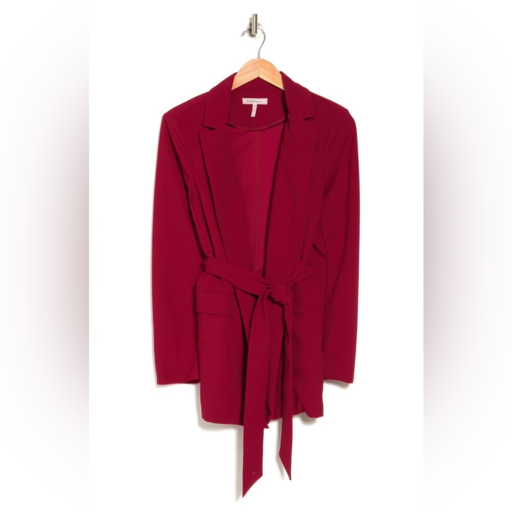 NWT BCBGENERATION Tie Belt Blazer Suit Jacket